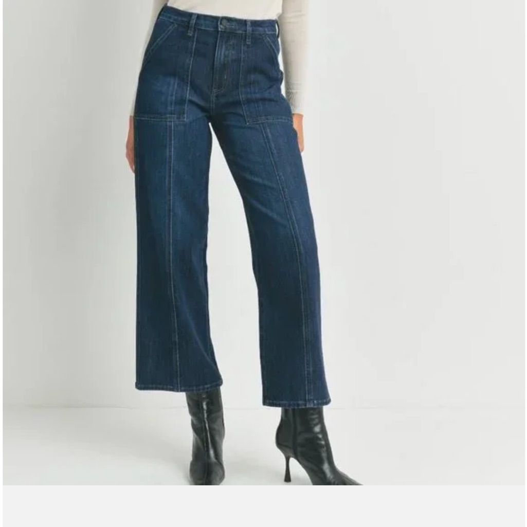 Women's Blue Jeans Jbd Rare Dark Wash Utility 27 28